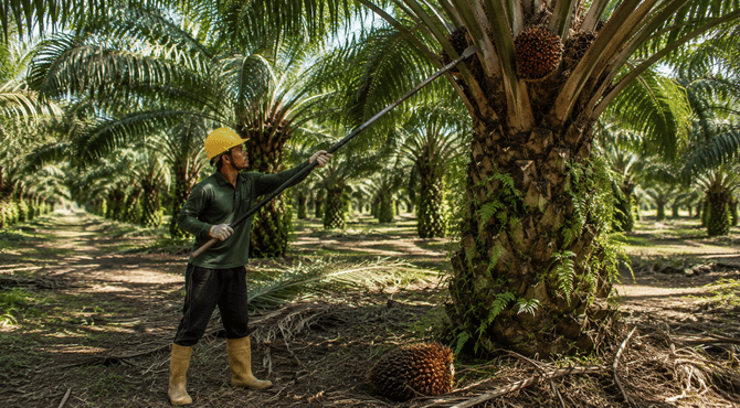 Asian agriculture workers